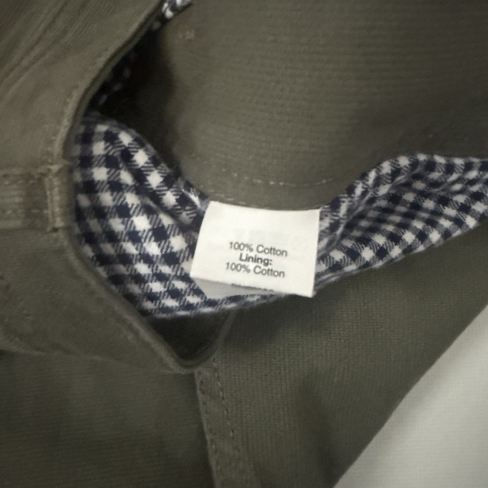J.Crew J.Crew Sutton Olive Bedford Cord Gingham Flannel Lined Pants Size US 34 / EU 50 - 4 Thumbnail