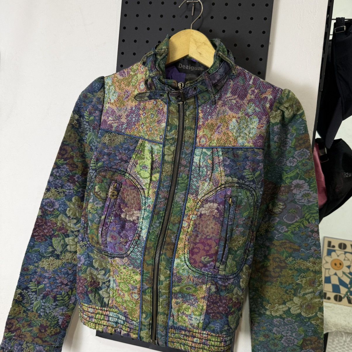 Desigual DESIGUAL floral jacket multicolor Size XS / US 0-2 / IT 36-38 - 2 Thumbnail
