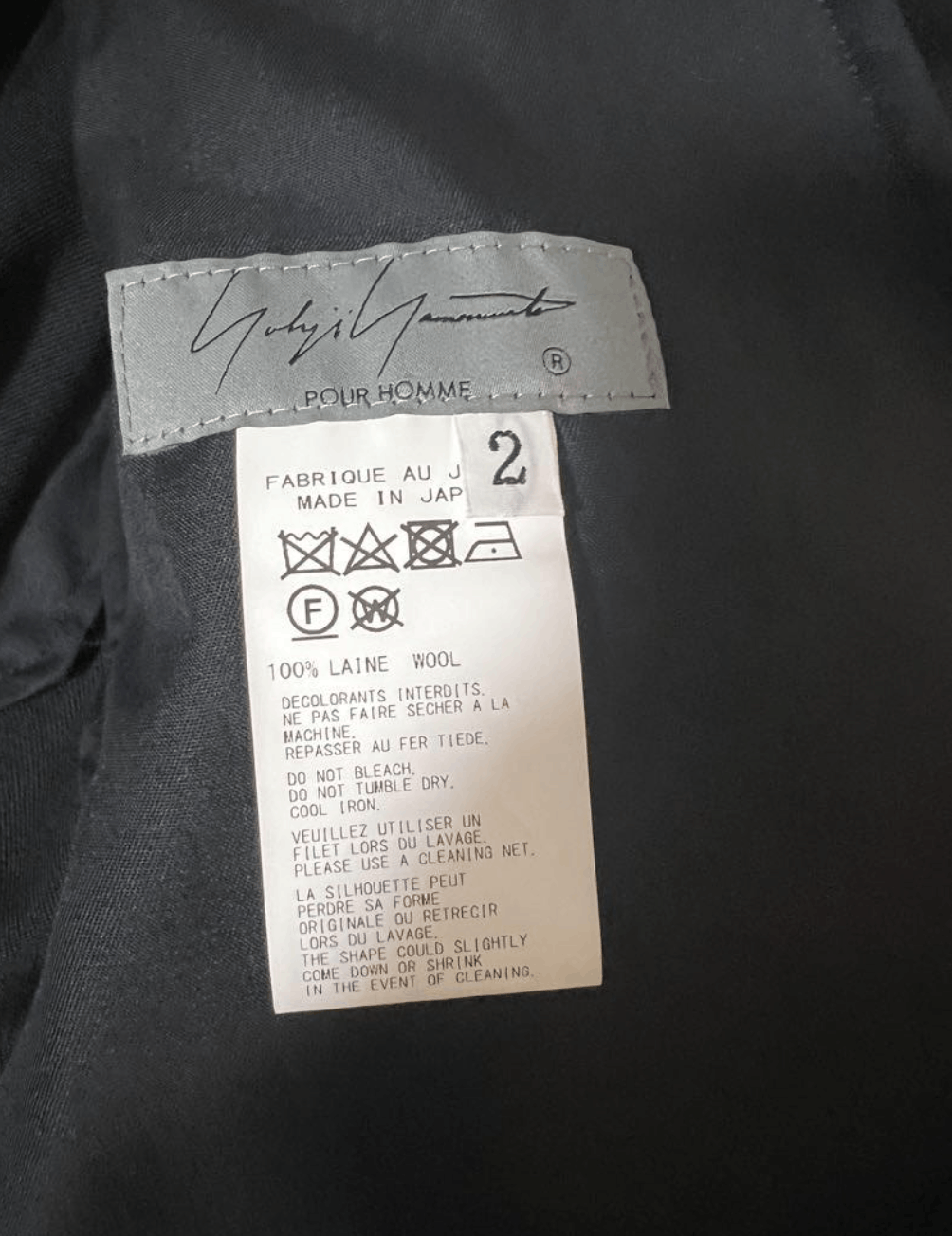 Yohji Yamamoto Yohji Yamamoto Pour Homme - Army Gabardine Wrap Pants Size US 30 / EU 46 - 9 Thumbnail
