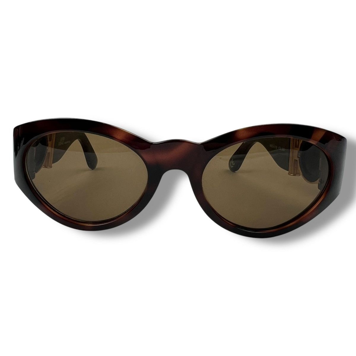 Versace Versace MOD 617/B Tortoise Shell Sunglasses Size ONE SIZE - 2 Thumbnail
