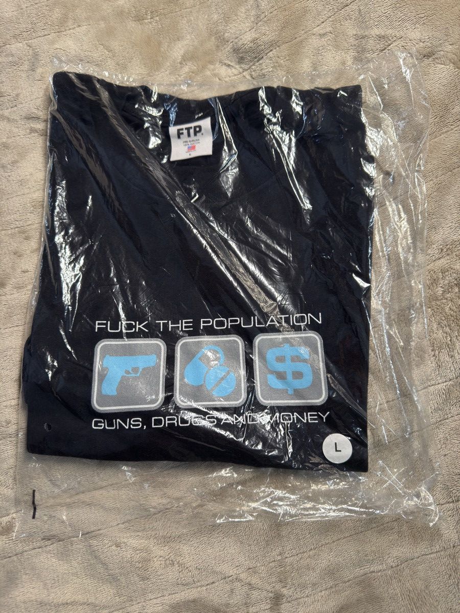 Fuck The Population Ftp GDM tee (black) - L Size US L / EU 52-54 / 3 - 1 Thumbnail