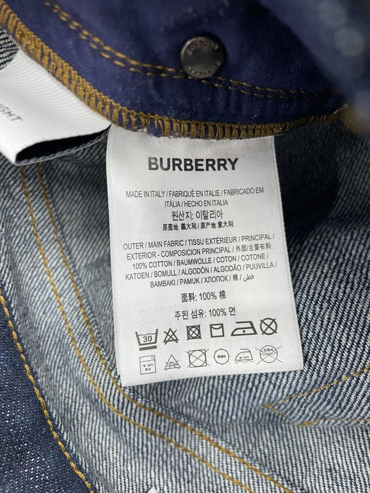Burberry Burberry Postcard Jeans Size US 30 / EU 46 - 6 Thumbnail