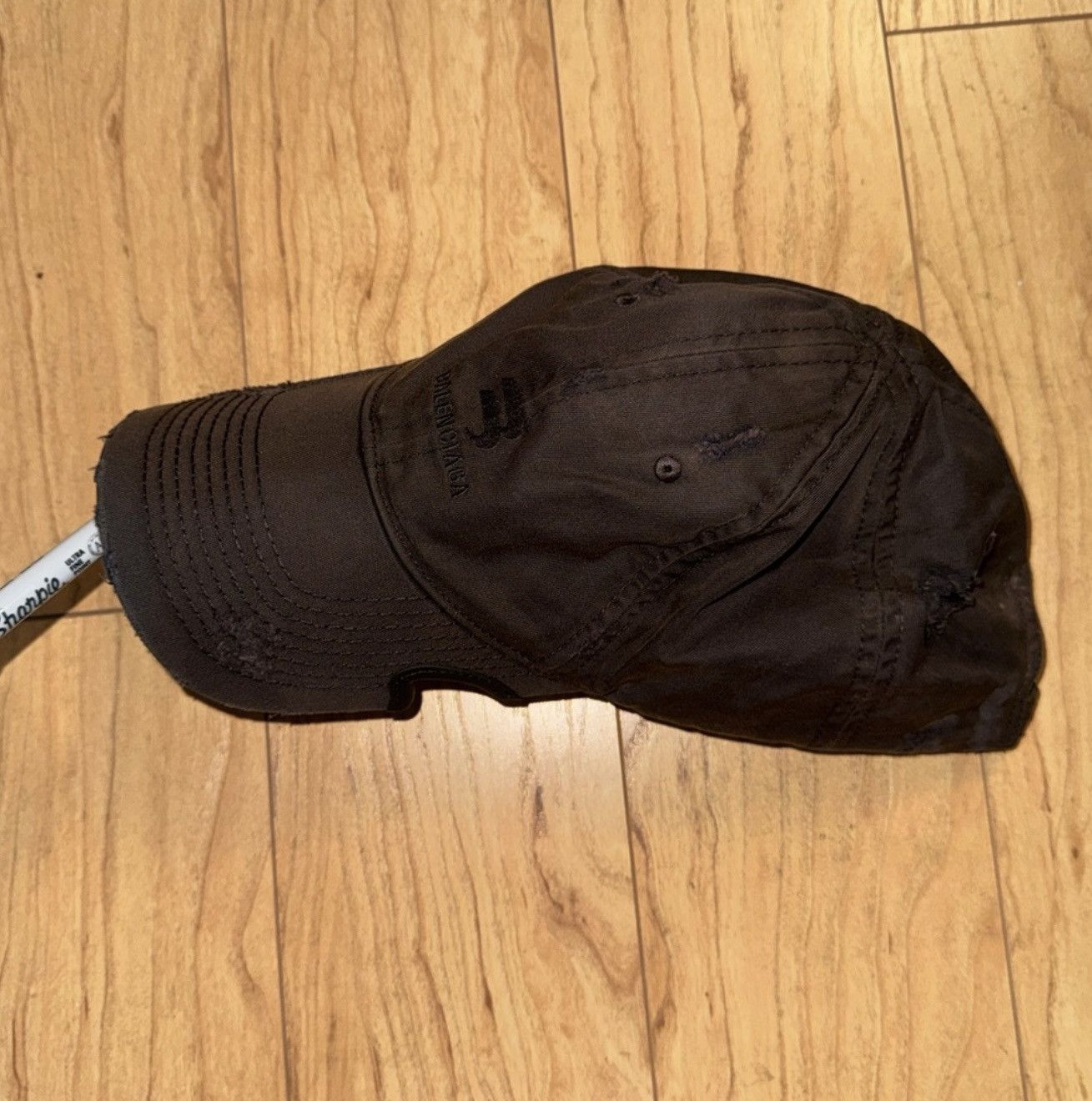 Balenciaga Balenciaga Sunfaded Sporty B Cap Size ONE SIZE - 5 Thumbnail