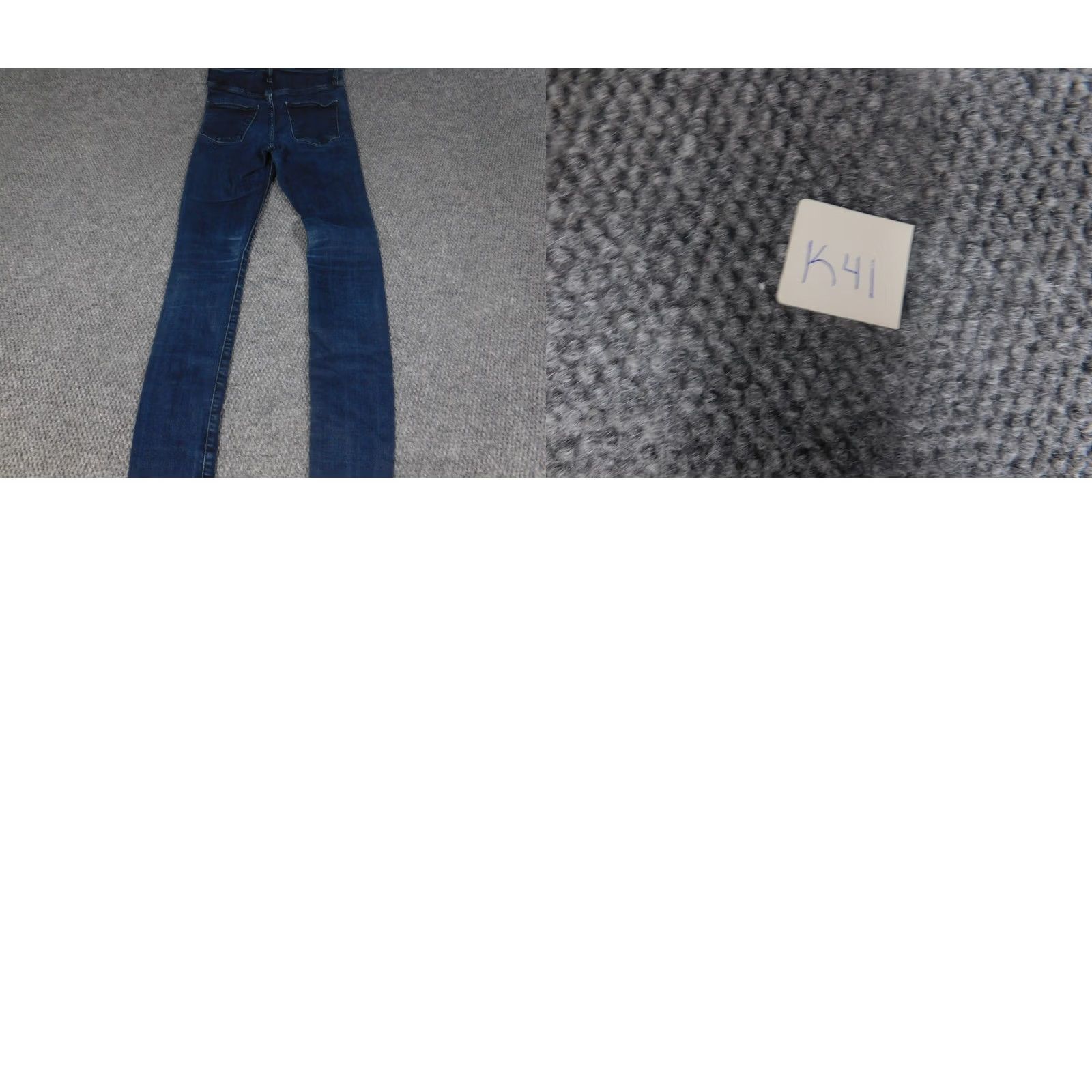 Vintage Universal Thread Jeans Womens 4 Blue Skinny Denim Zip Pockets 32in Regular Stretch Size 27" / US 4 / IT 40 - 8 Thumbnail