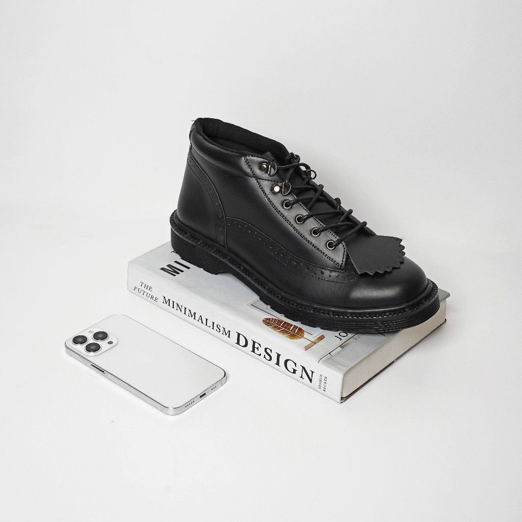 Leather × Rider Boot Co. Provus Oxford Monkey Boots Size US 10 / EU 43 - 3 Thumbnail