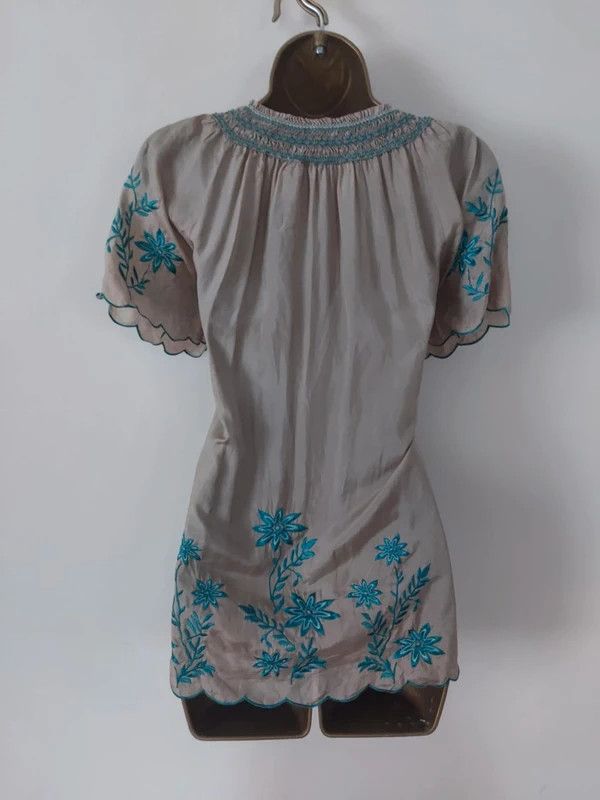 Vintage Vintage short sleeved top Size L / US 10 / IT 46 - 3 Thumbnail