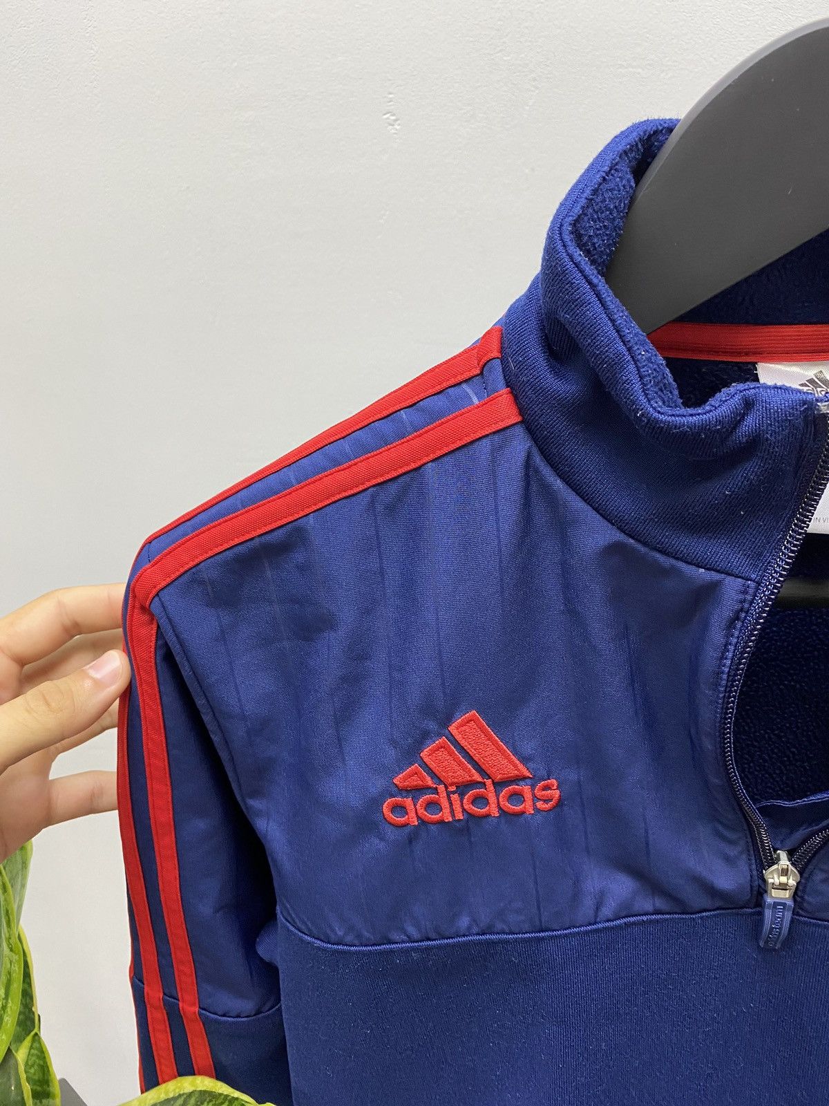 Adidas Manchester United 2015 2016 Training 1/4 Zip Top Jacket Size US S / EU 44-46 / 1 - 15 Thumbnail