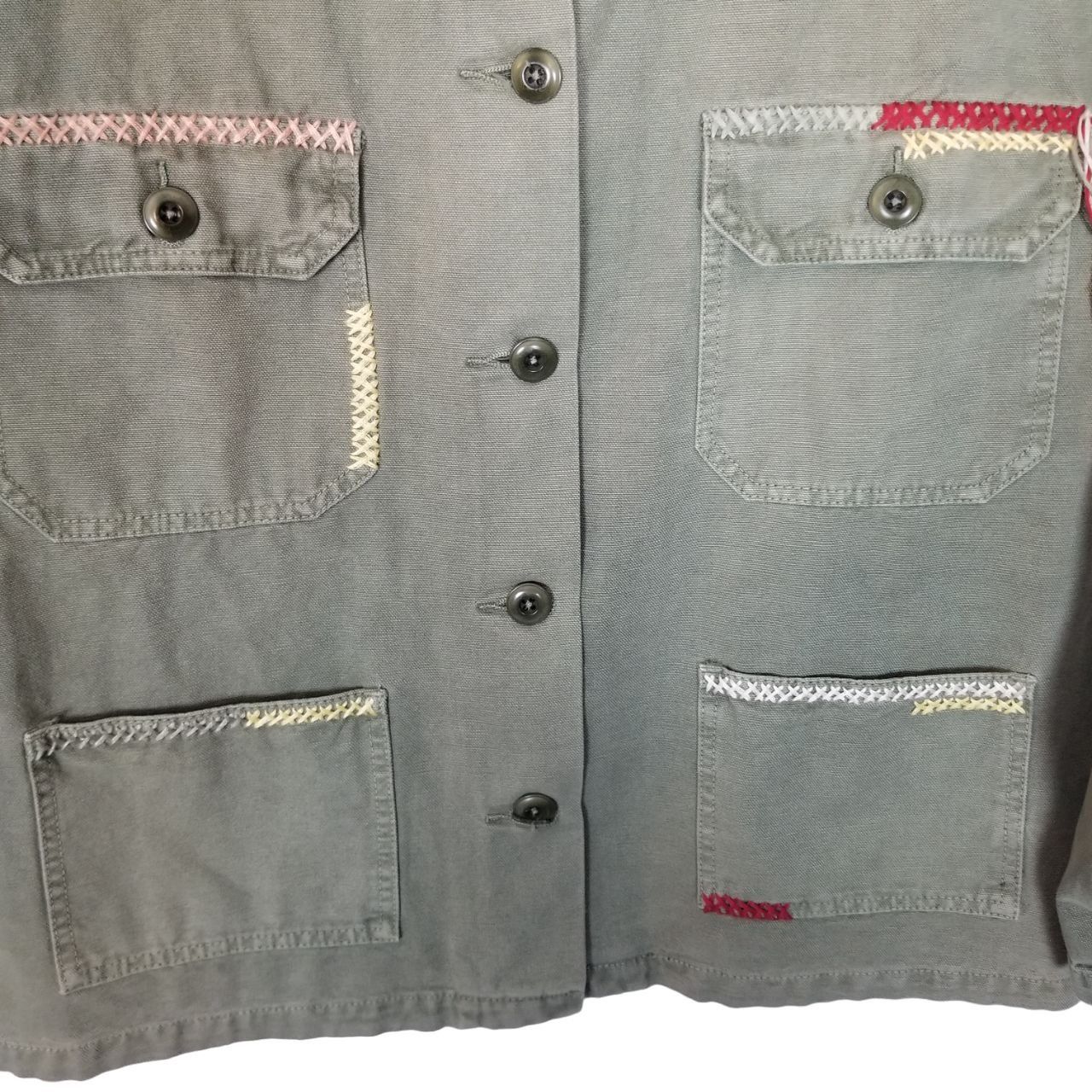 THE GREAT The Great 0 Long Sleeves Button Front The Sergeant Jacket Size XS / US 0-2 / IT 36-38 - 4 Thumbnail