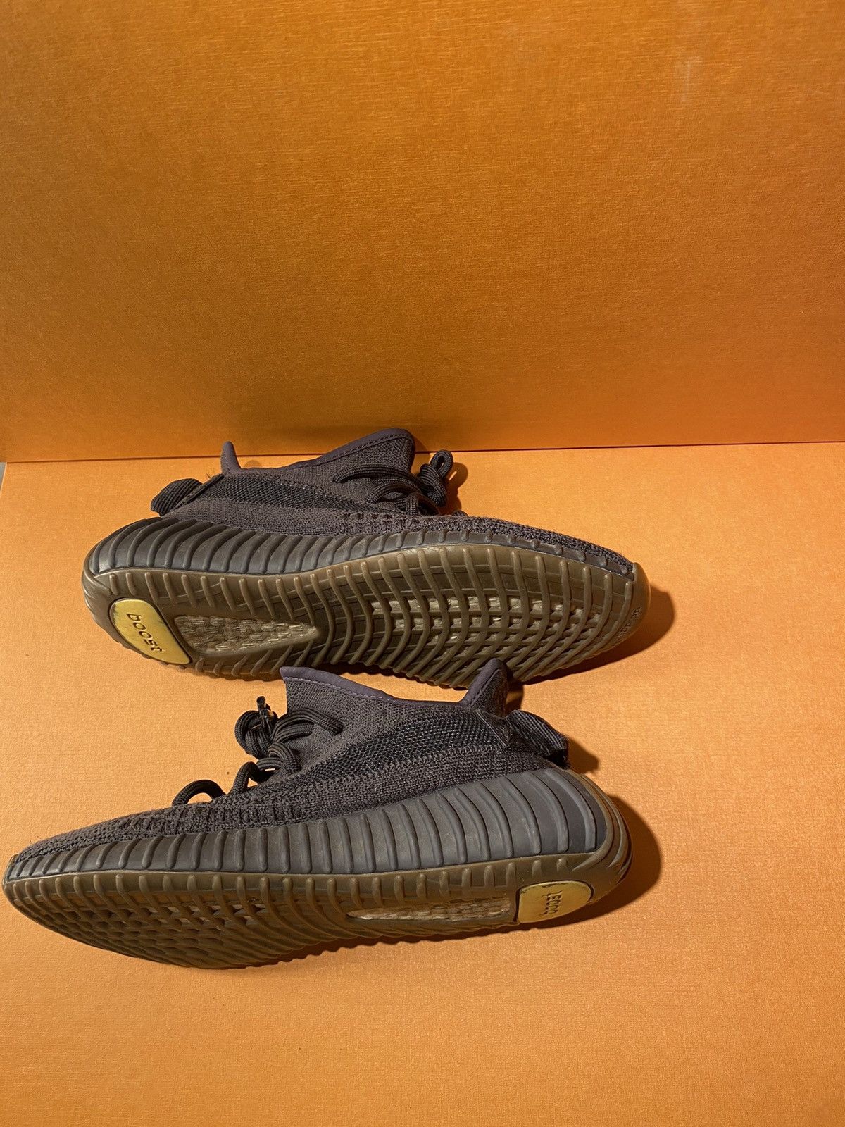 image of Adidas Yeezy Boost 350 V2 Cinder Non-Reflective Shoes in Black, Women's (Size 4)