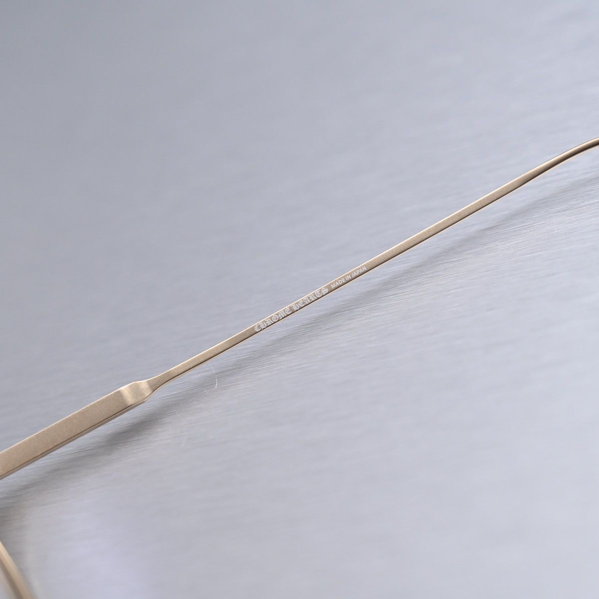Chrome Hearts CHROME HEARTS THICK GOLD PLATED/ MATTE GOLD PLATED GLASSES Size ONE SIZE - 9 Thumbnail