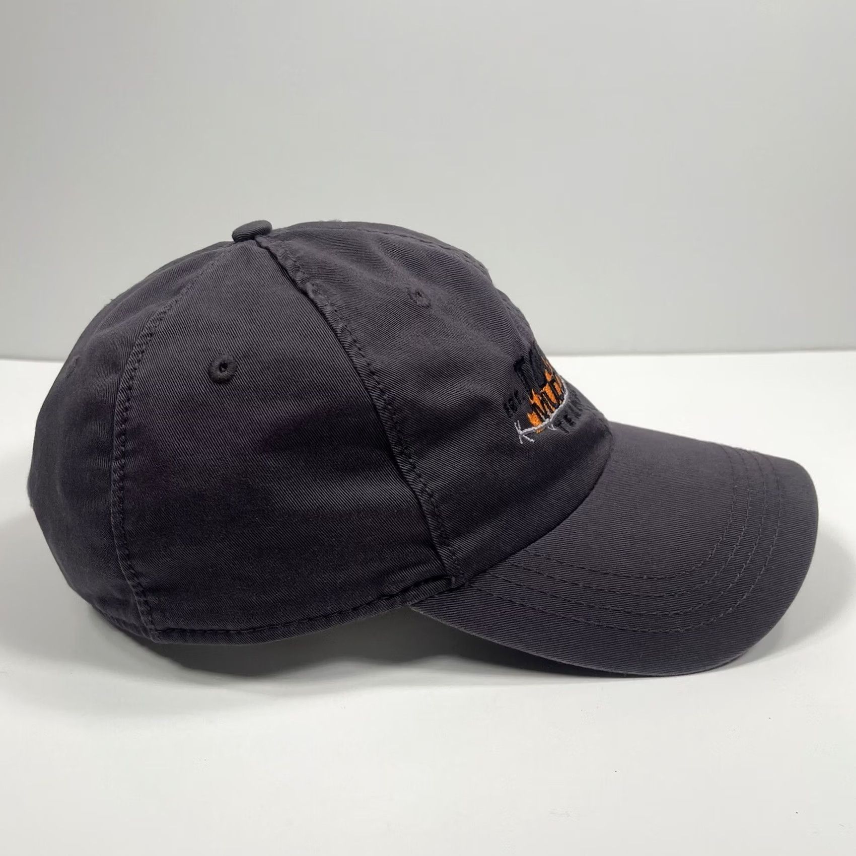 Vintage Ahead Hat Adult Adjustable StrapBack Baseball Cap Gray Tough Mudder Embroidered Size ONE SIZE - 6 Thumbnail