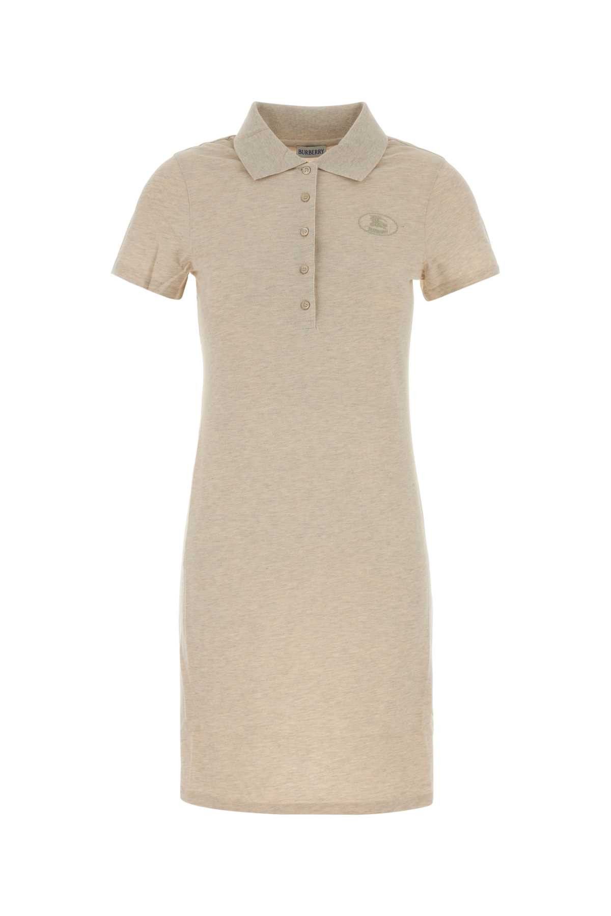 Burberry Melange Sand Piquet Polo Dress Size M / US 6-8 / IT 42-44 - 1 Thumbnail