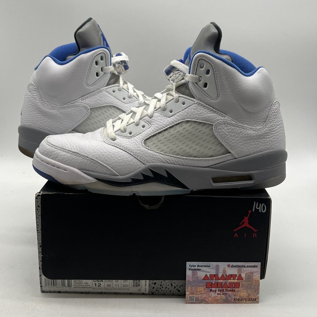 Jordan Brand Air Jordan 5 stealth 2.0 Size US 12 / EU 45 - 1 Thumbnail