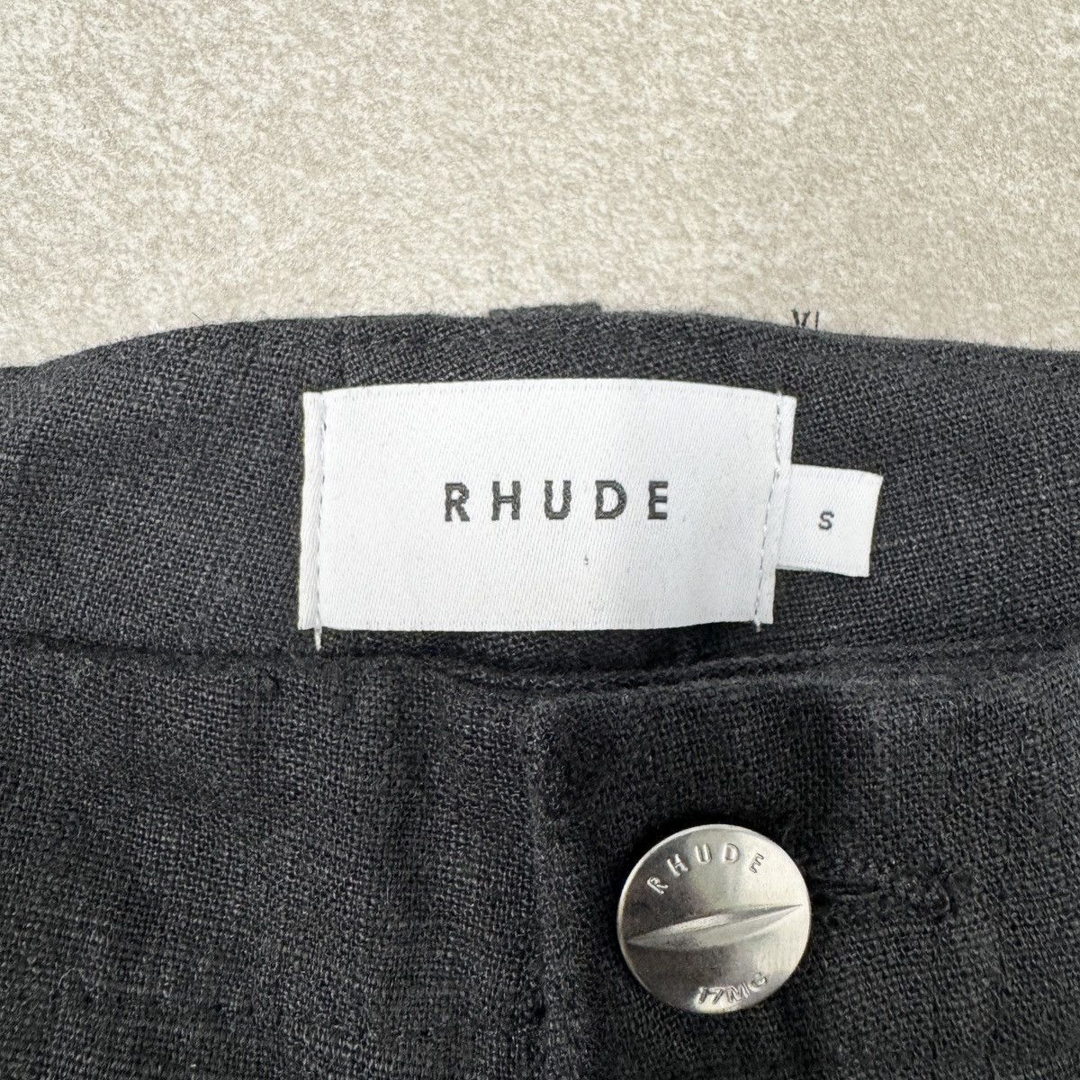 Rhude Rhude Linen Cargo Pants In Black RRP £635 Size US 30 / EU 46 - 7 Thumbnail