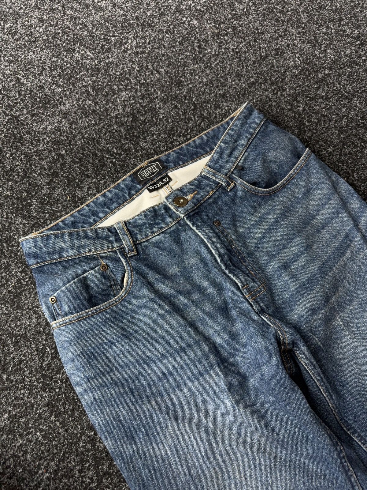 Harley Davidson Vintage Biker Moto Racing Spirit Motors Denim pants jeans Size US 32 / EU 48 - 6 Thumbnail