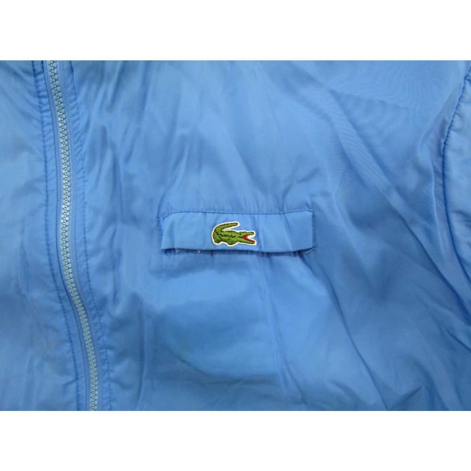 Lacoste VTG 90s Lacoste Reversible Blue Long Sleeve Full Zip Jacket Men's XL Bomber Read Size US XL / EU 56 / 4 - 2 Thumbnail
