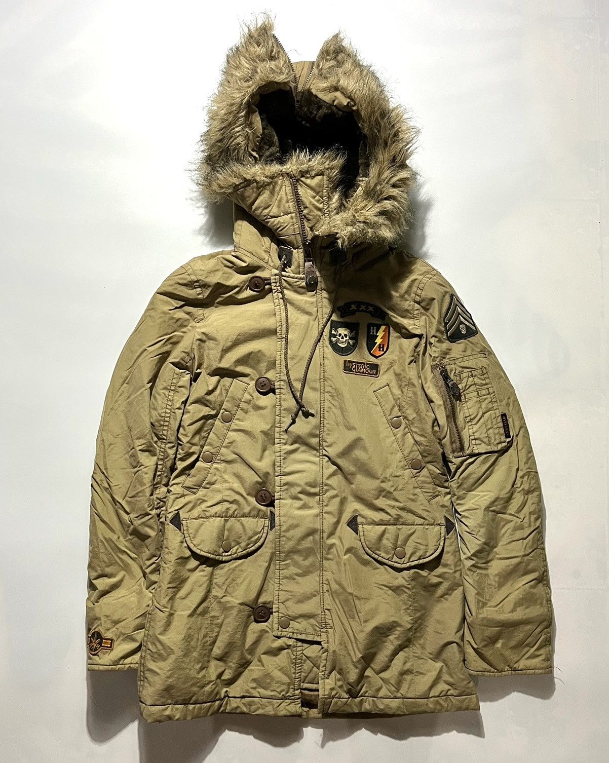 Hysteric Glamour Hysteric glamour fur + hooded jacket Size US M / EU 48-50 / 2 - 1 Thumbnail