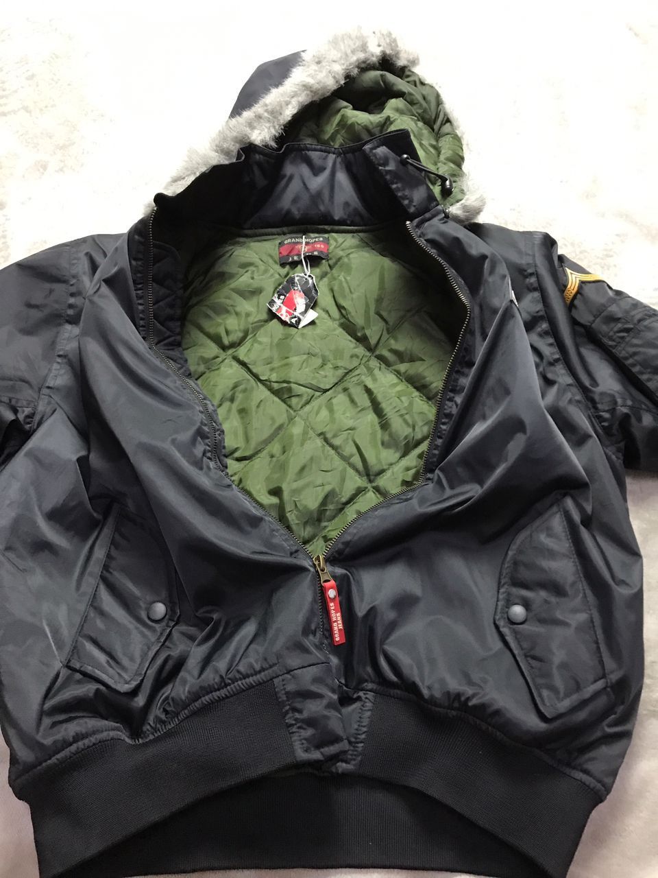 Japanese Brand Grand Hopes Jeans Bomber Jacket Size US M / EU 48-50 / 2 - 8 Thumbnail