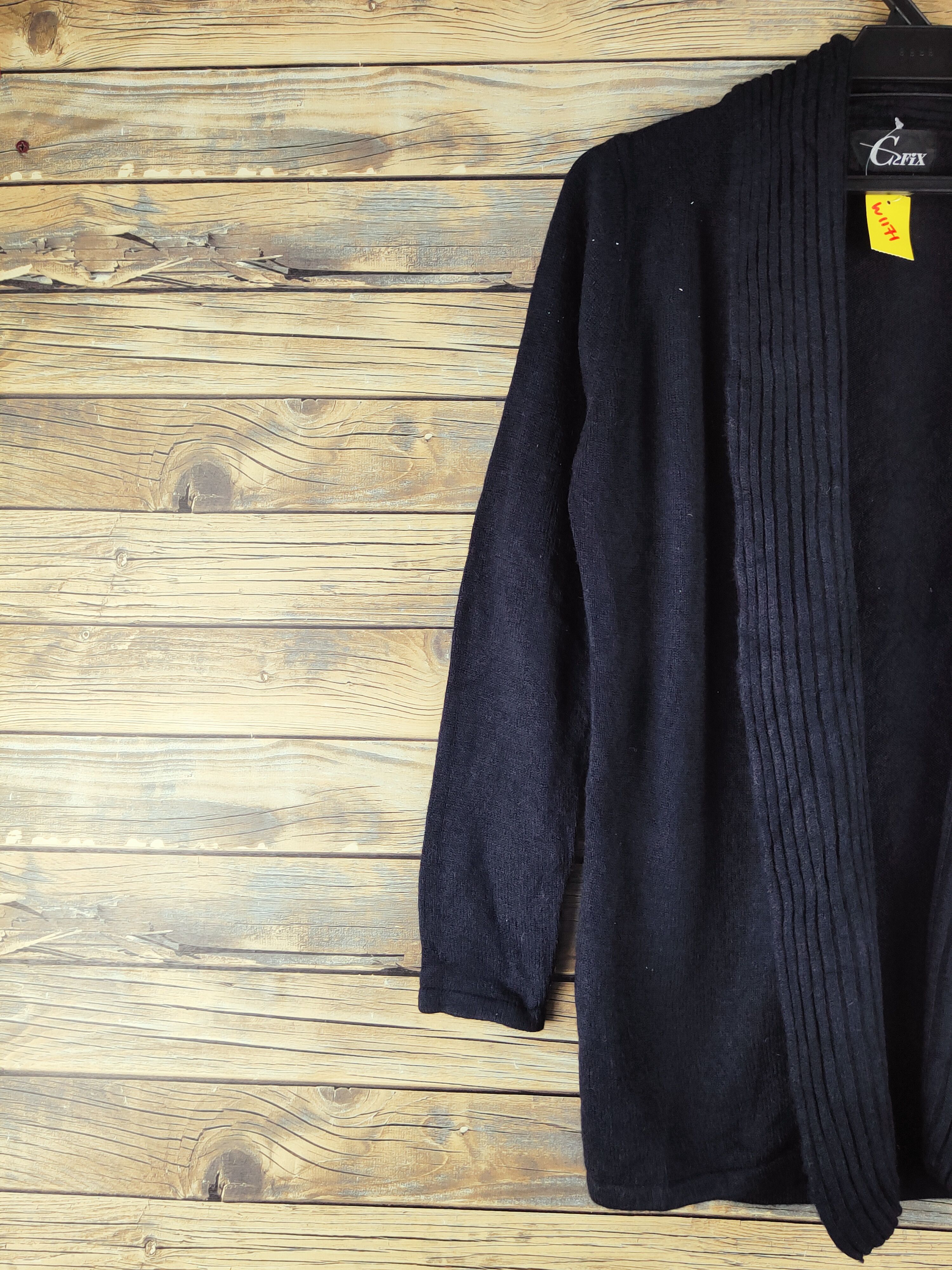 Homespun Knitwear × Japanese Brand G2fix Black Knitwear Cardigan #W1171 Size S / US 4 / IT 40 - 3 Thumbnail