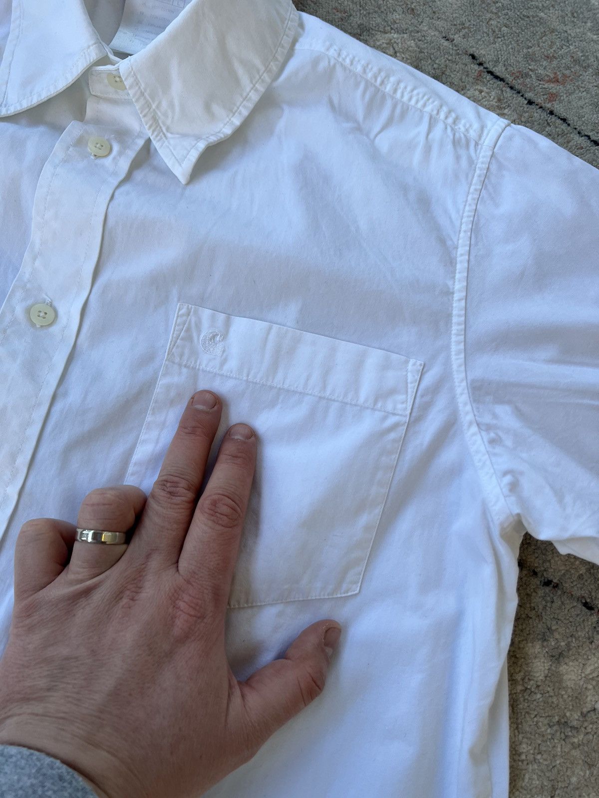 Carhartt Vintage Carhartt Shirt Size US L / EU 52-54 / 3 - 2 Thumbnail