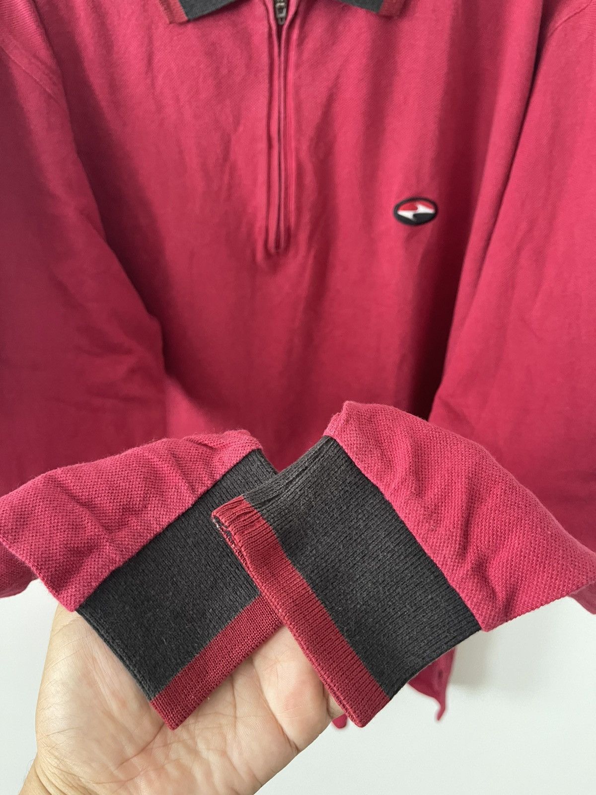 Nike Rare Vintage NIKE Long Sleeve Polo Shirt Size US L / EU 52-54 / 3 - 8 Thumbnail