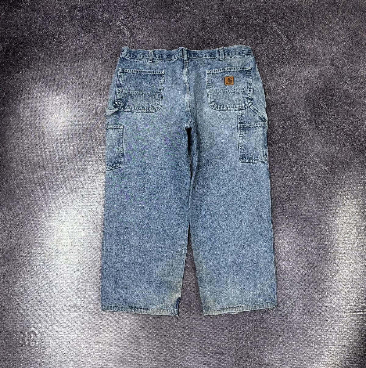 Carhartt Vintage 90s Carhartt Denim Dungaree Fit Hype Baggy Jeans Size US 40 / EU 56 - 1 Thumbnail