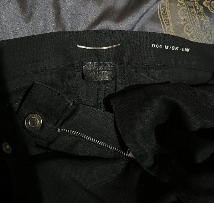 Saint Laurent Paris Saint Laurent SLP Paris Split Leather Motorcycle Jeans Size US 30 / EU 46 - 4 Thumbnail