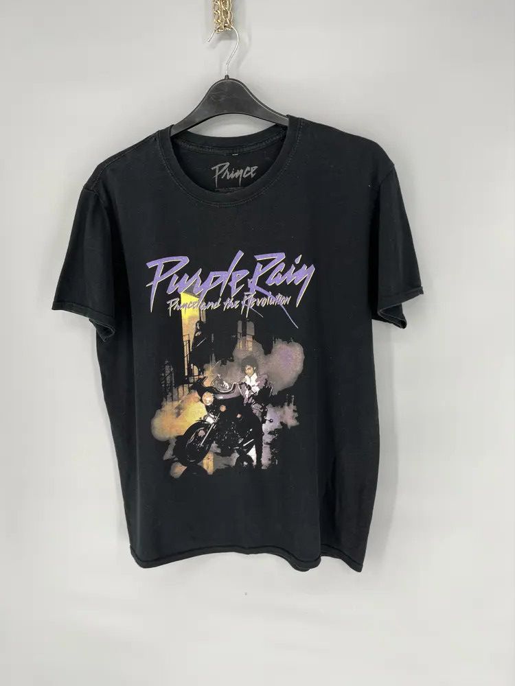 Band Tees × Vintage Vintage Purple Pain Prince T-Shirt Rare Streetwear Band Tee Size US L / EU 52-54 / 3 - 4 Thumbnail