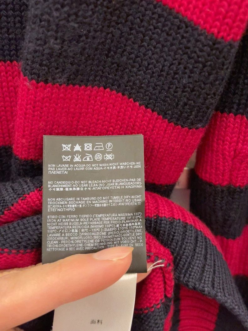Saint Laurent Paris Saint Laurent Black and red stripes sweater 2504-Nextarrow Size US S / EU 44-46 / 1 - 6 Thumbnail