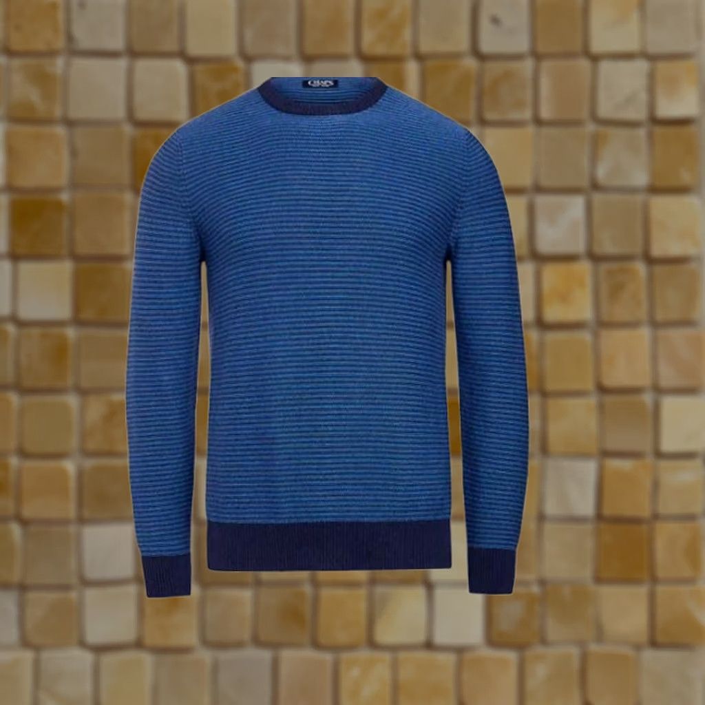 Chaps Navy Chaps Striped Classic Fit Crewneck Sweater XL Mens Wool? Cotton (but must use original words) Size US XL / EU 56 / 4 - 1 Preview