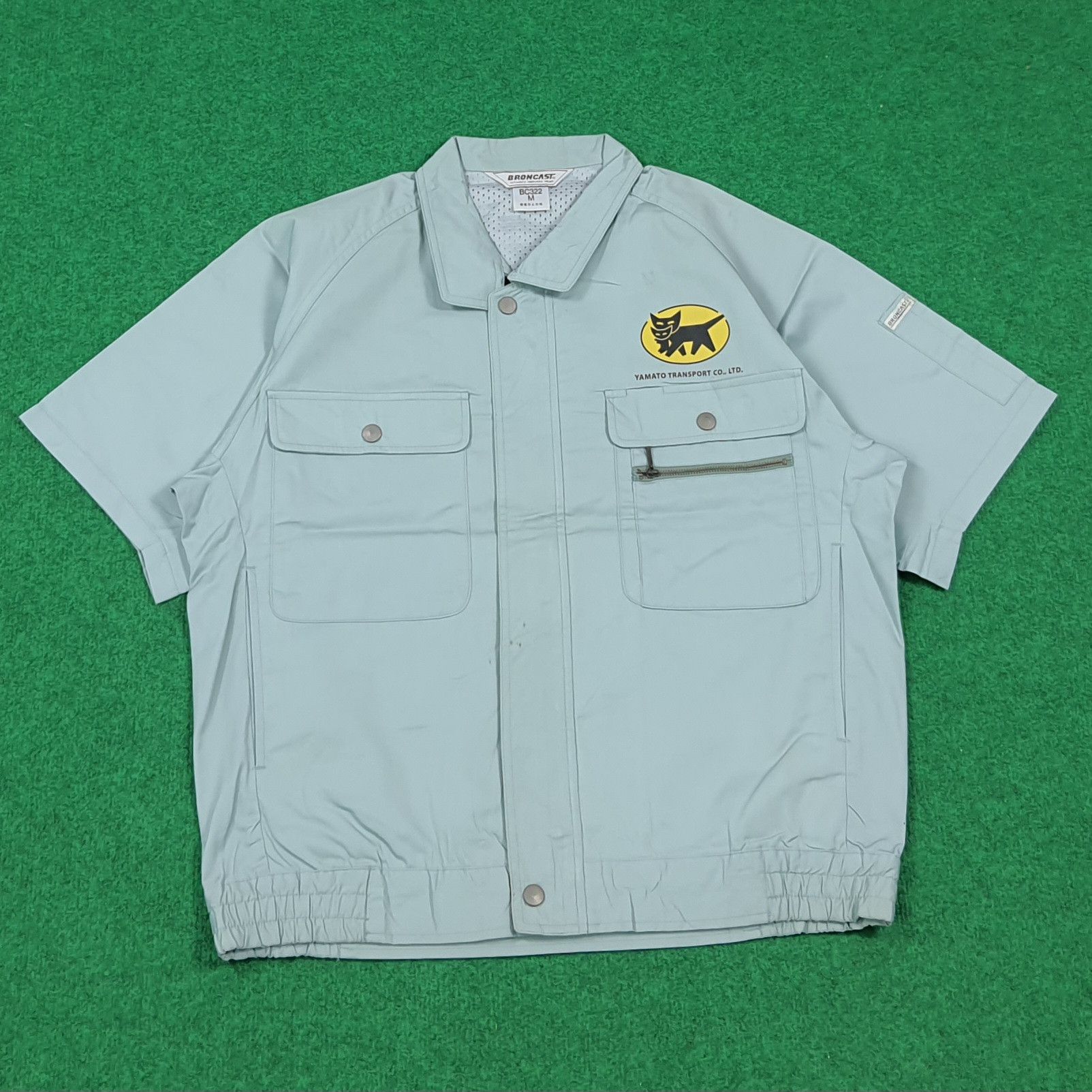 Japanese Brand Vintage Yamato Transport Japan Custom Logo Jacket C288N27 Size US L / EU 52-54 / 3 - 3 Thumbnail
