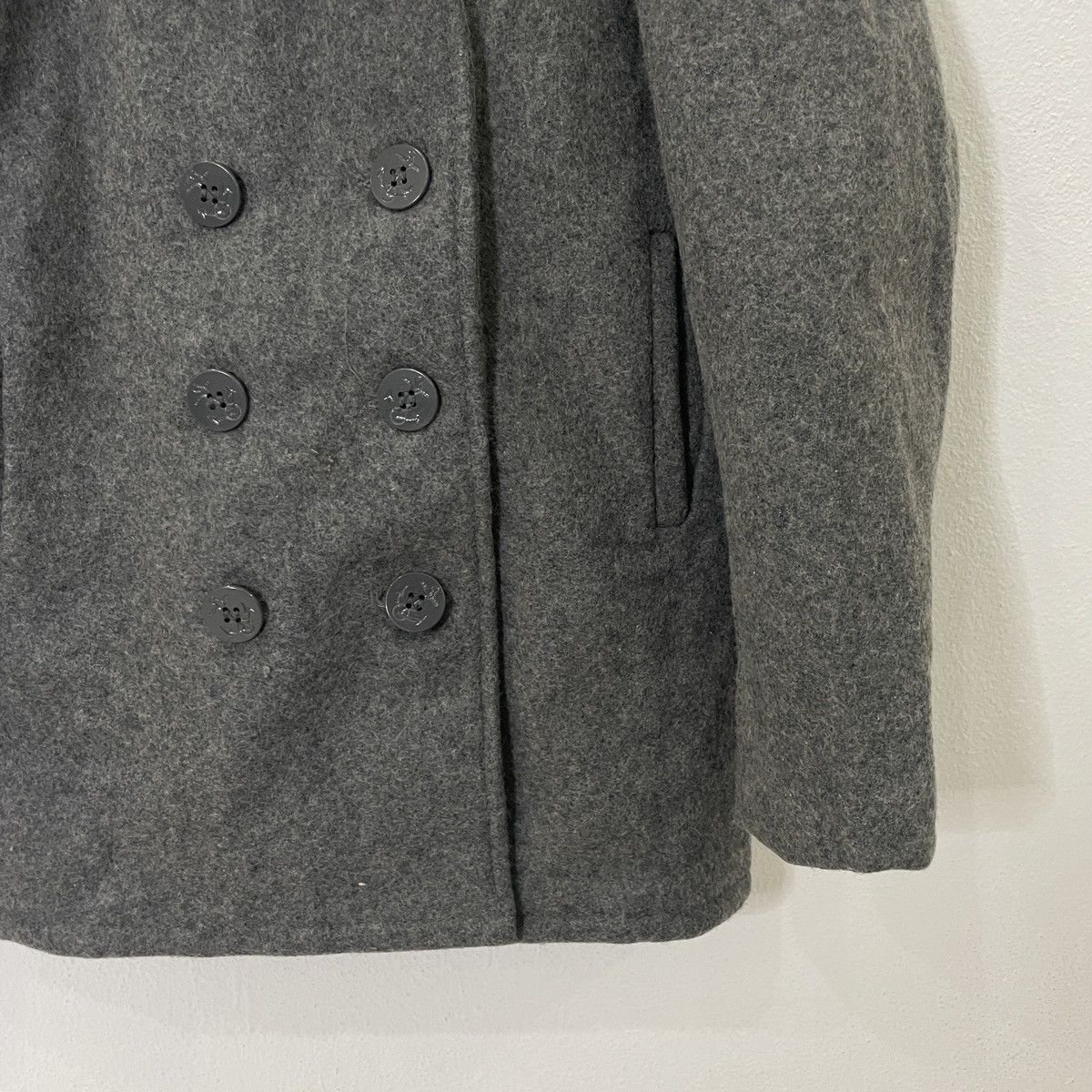 Schott Vintage 90s Schott U.S 740n Pea Jacket Size US M / EU 48-50 / 2 - 2 Thumbnail