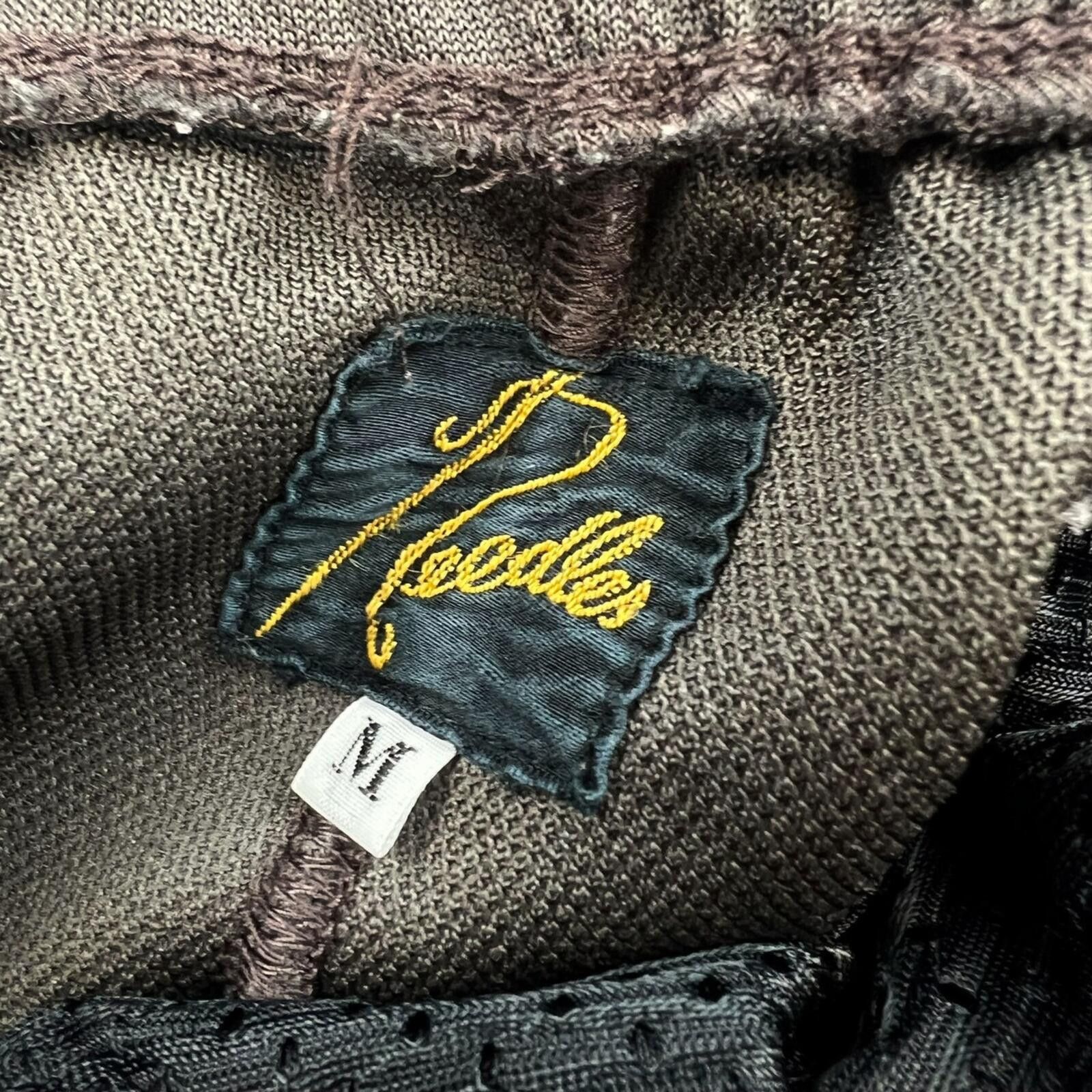 Needles Needles Brown & Khaki Track Pants Size US 32 / EU 48 - 4 Thumbnail
