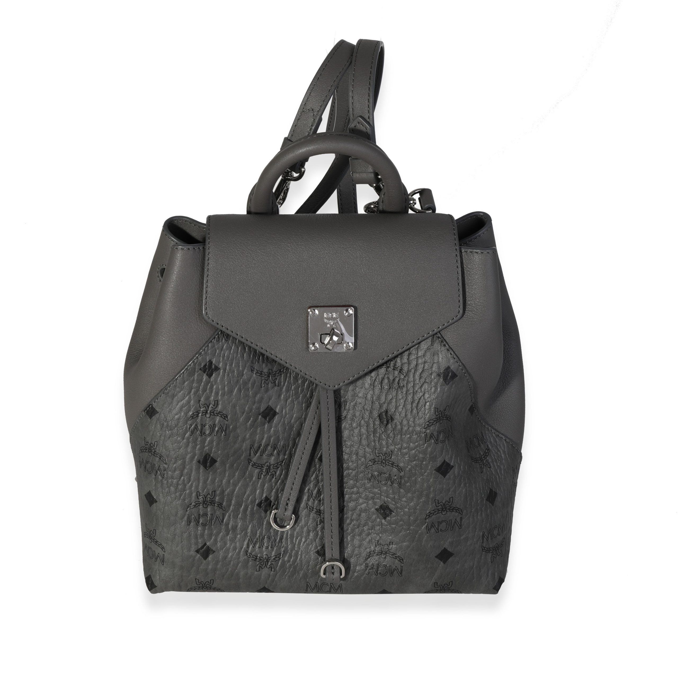 Mcm Essential Backpack MCM Essential Backpack In Visetos  display picture 3