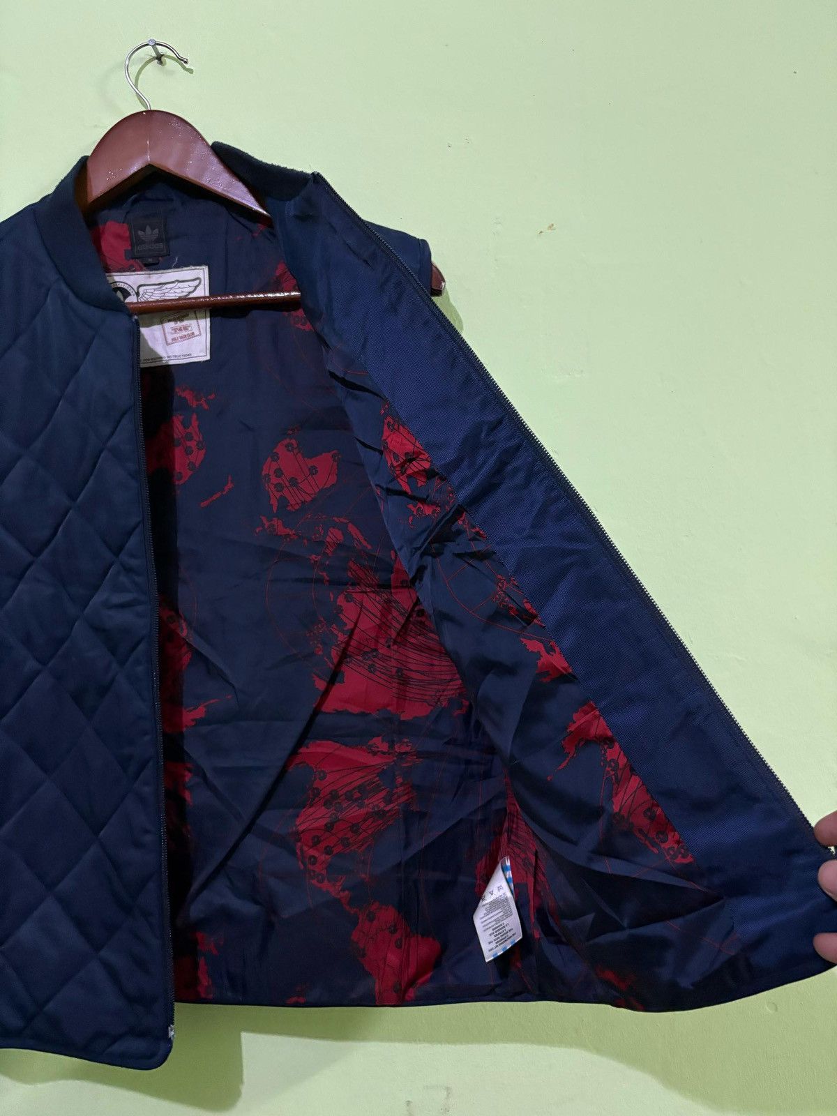 Adidas Adidas Quilted Vest Mile High Club Size US M / EU 48-50 / 2 - 4 Thumbnail