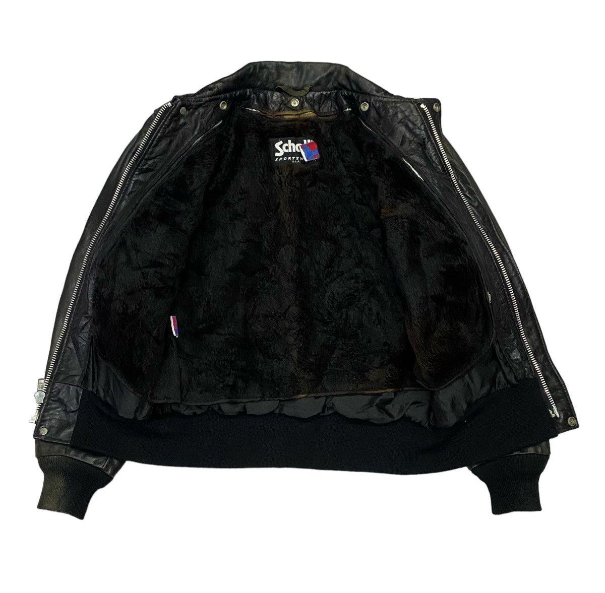 Schott Vintage Schott Leather A-2 Bomber Jacket Size US M / EU 48-50 / 2 - 25 Thumbnail