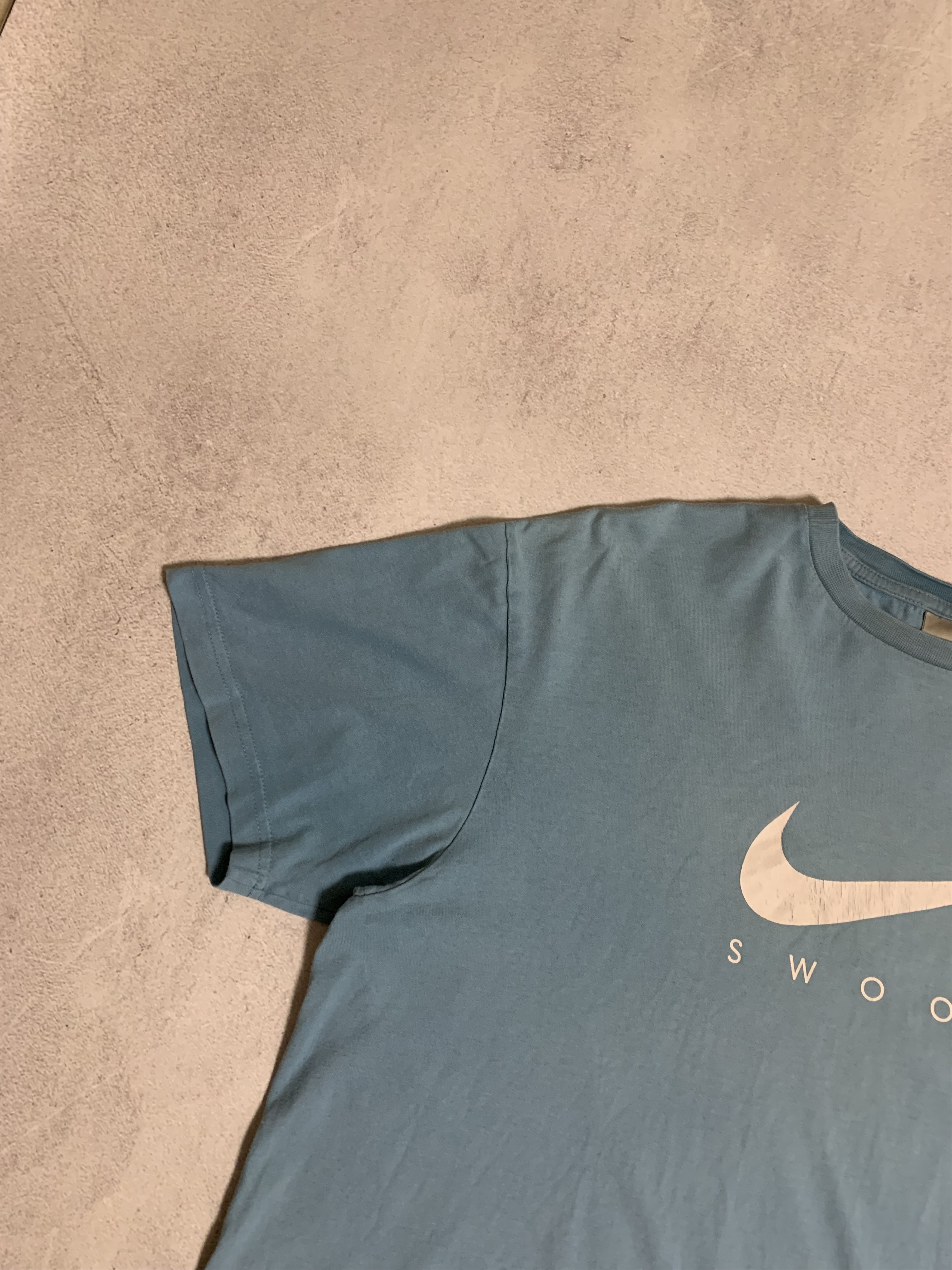 Nike × Vintage Vintage Nike T Shirt Tee Swoosh Baggy 90s Y2K Crazy Size US XXL / EU 58 / 5 - 3 Thumbnail