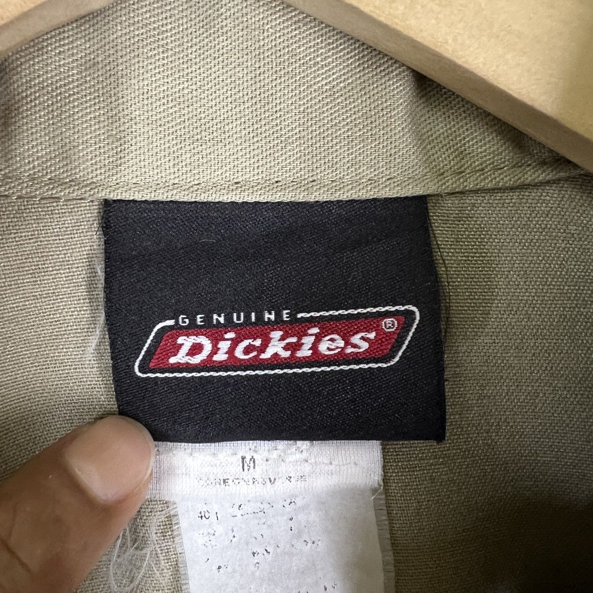 Dickies 🔥 VINTAGE DICKIES BIEGE WORK JACKET MADE IN USA Size US M / EU 48-50 / 2 - 14 Thumbnail