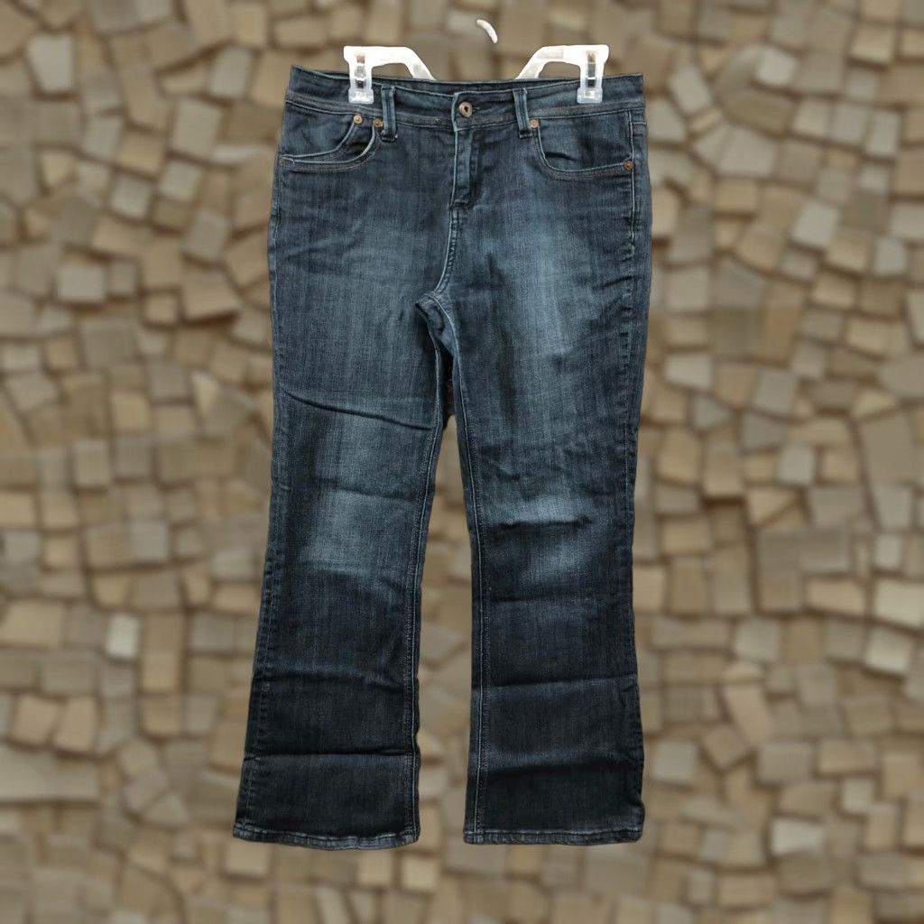 Vintage The Limited Bootcut Jeans Size 10 Womens Mid Rise Dark Wash Blue Denim Size 32" / US 10 / IT 46 - 1 Thumbnail