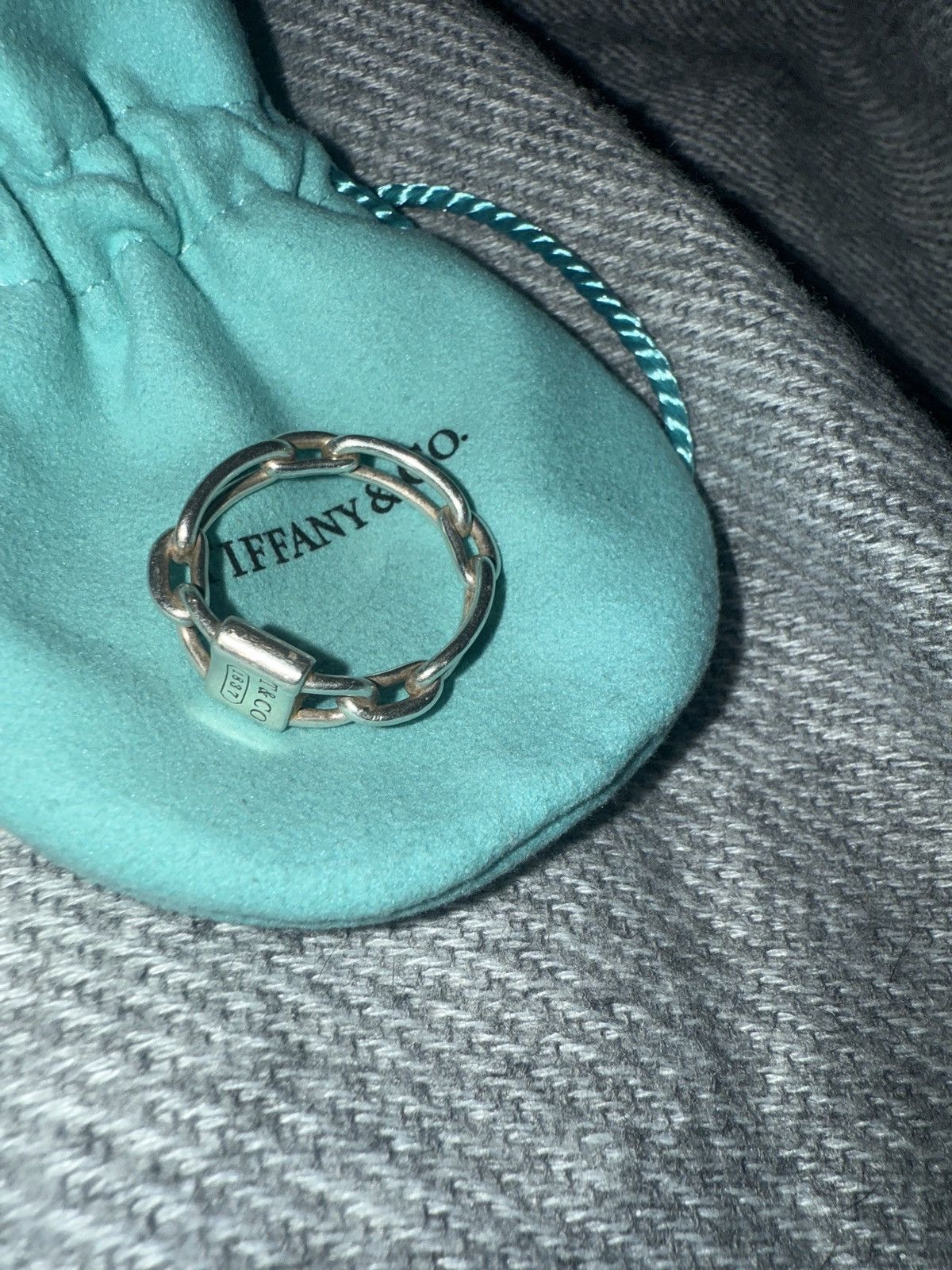 Tiffany & Co. Tiffany & Co. Hardware ring. Medium Size 32 - 2 Thumbnail
