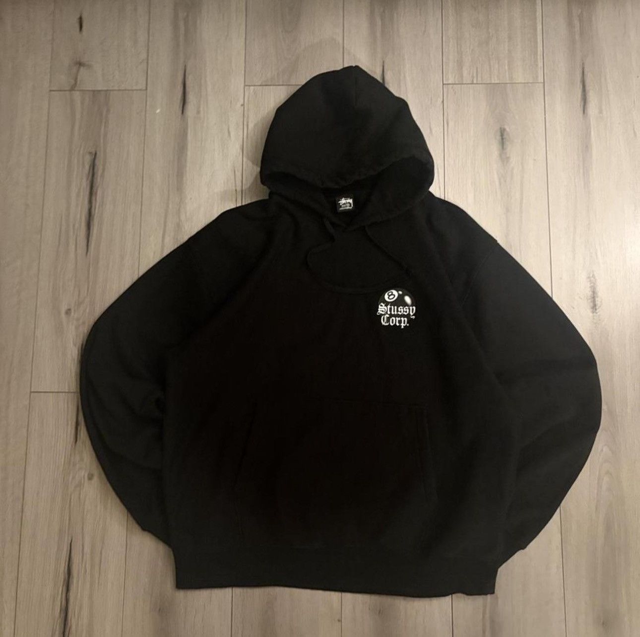 Stussy Stussy Fire App. Hoodie Black XXL | Grailed