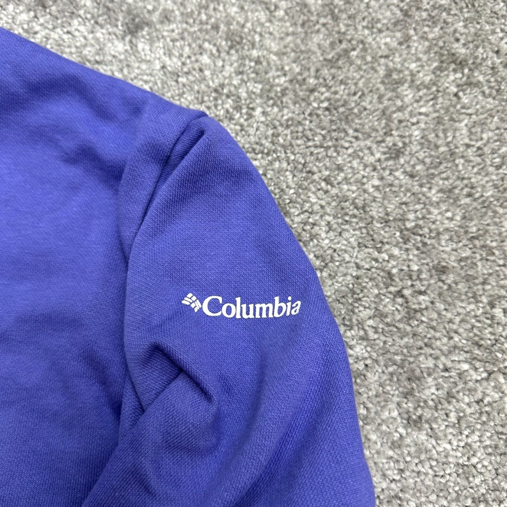 KangaROOS COLUMBIA 1/4 Zip Sweatshirt Womens Plus 2X Purple Fleece Casual Kangaroo Pocket Activewear Size XXL / US 16-18 / IT 52-54 - 5 Thumbnail