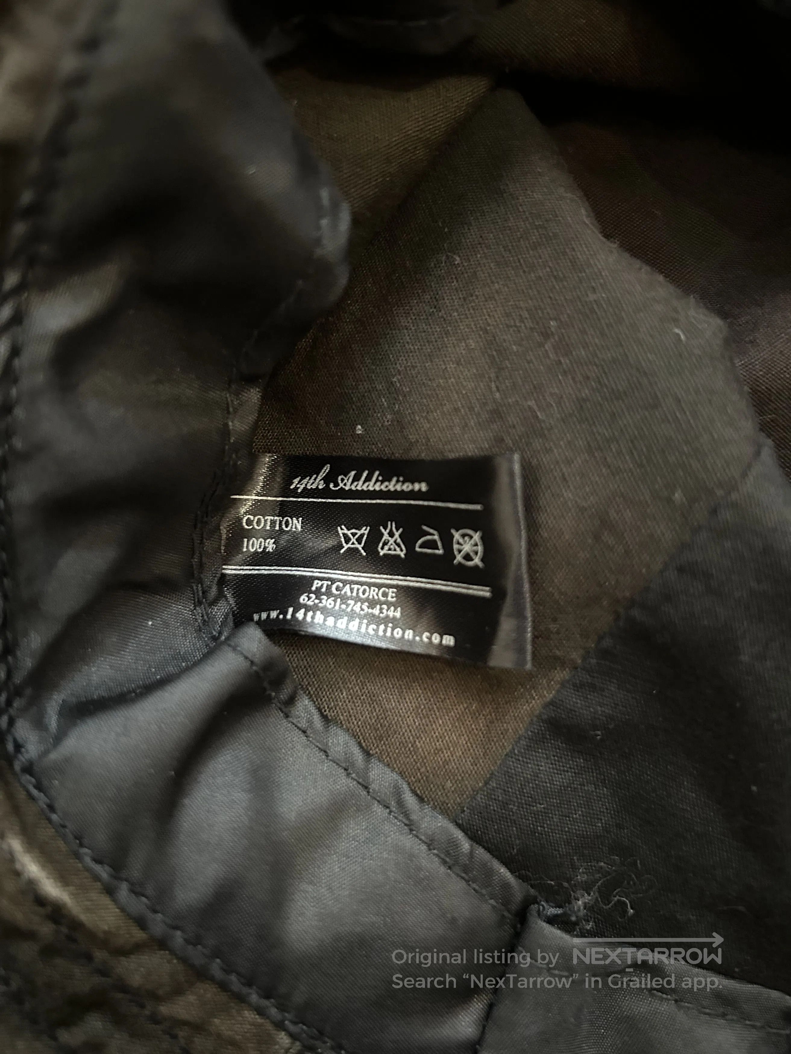 14th Addiction 14th Addiction Patchwork Leather Fedora. Size ONE SIZE - 9 Thumbnail