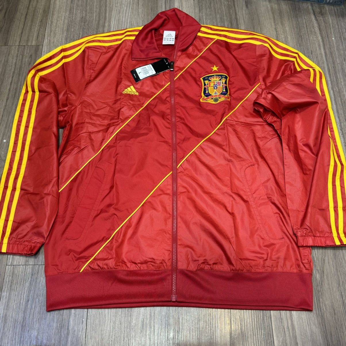 Adidas Spain Euro2012 adidas light jacket (bnwt) Size US L / EU 52-54 / 3 - 1 Thumbnail