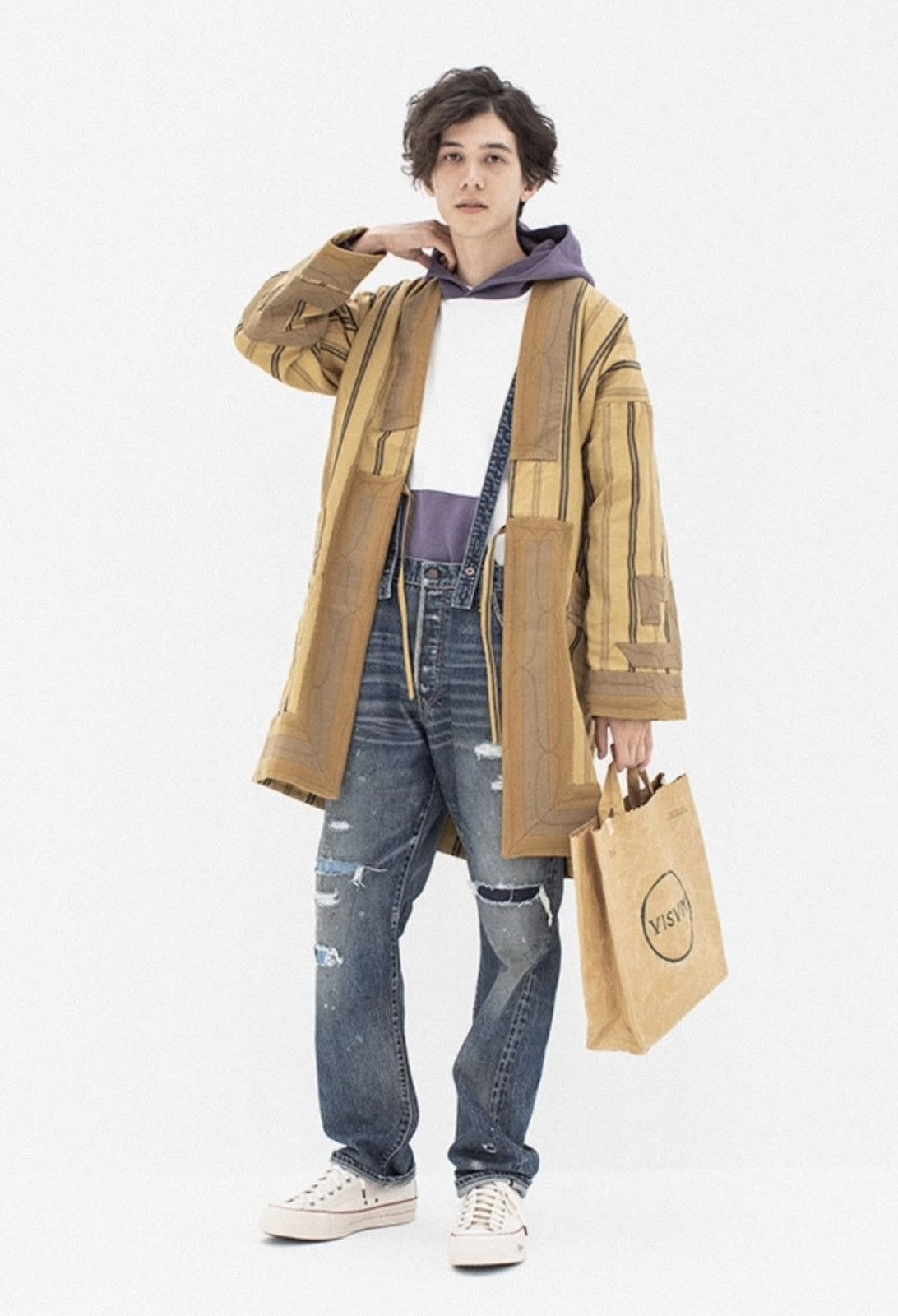 Visvim Visvim 20aw D17 Social Sculpture 15 Damaged-17 Size US 32 / EU 48 - 4 Thumbnail