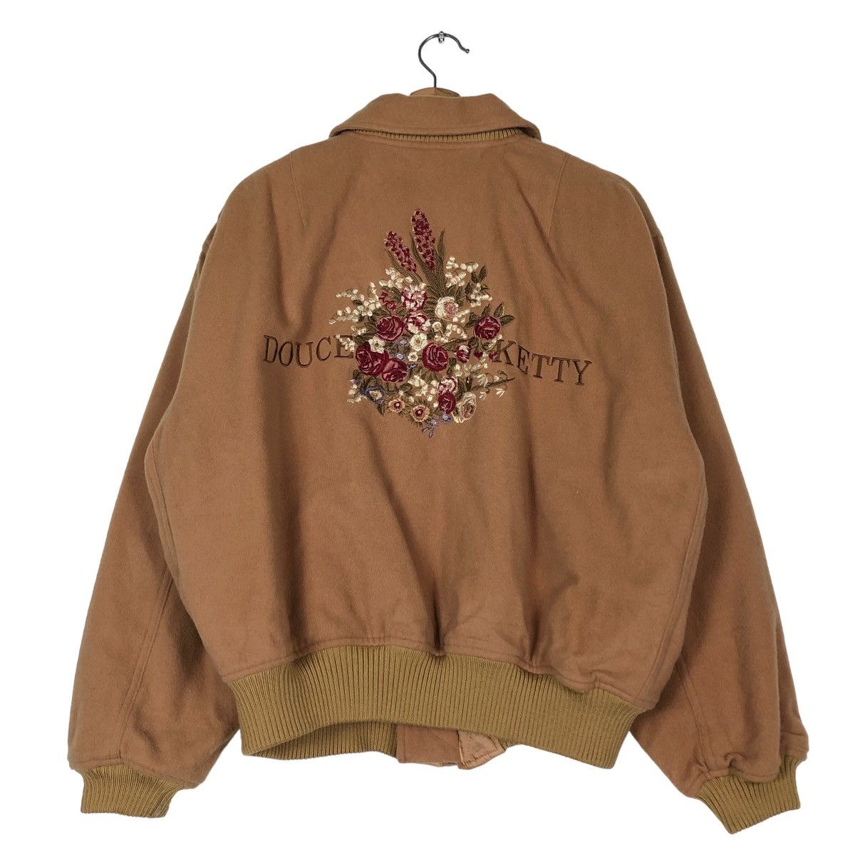 Hysteric Glamour 🔥Vintage Bomber Jacket Ketty Japan Big Logo Embroidered Size US M / EU 48-50 / 2 - 1 Thumbnail