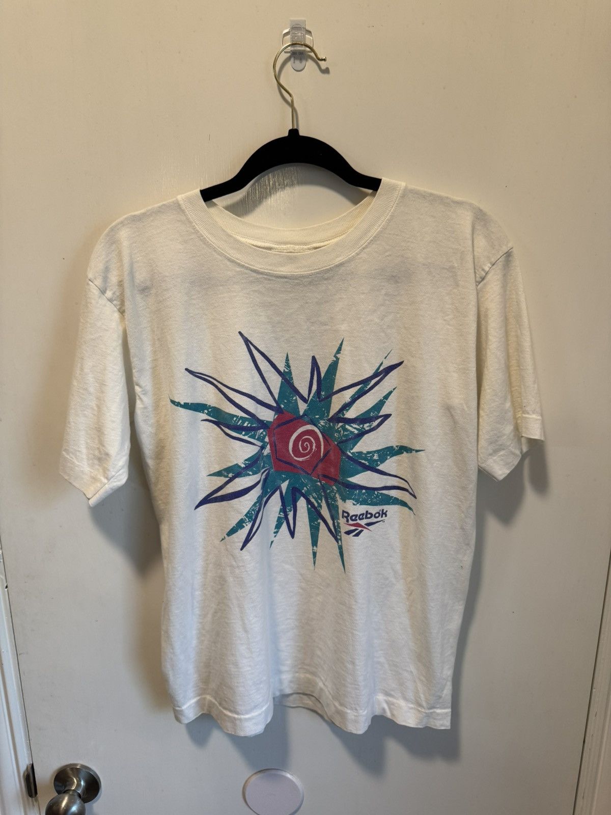 Vintage Vintage Reebok tee Size US M / EU 48-50 / 2 - 1 Thumbnail