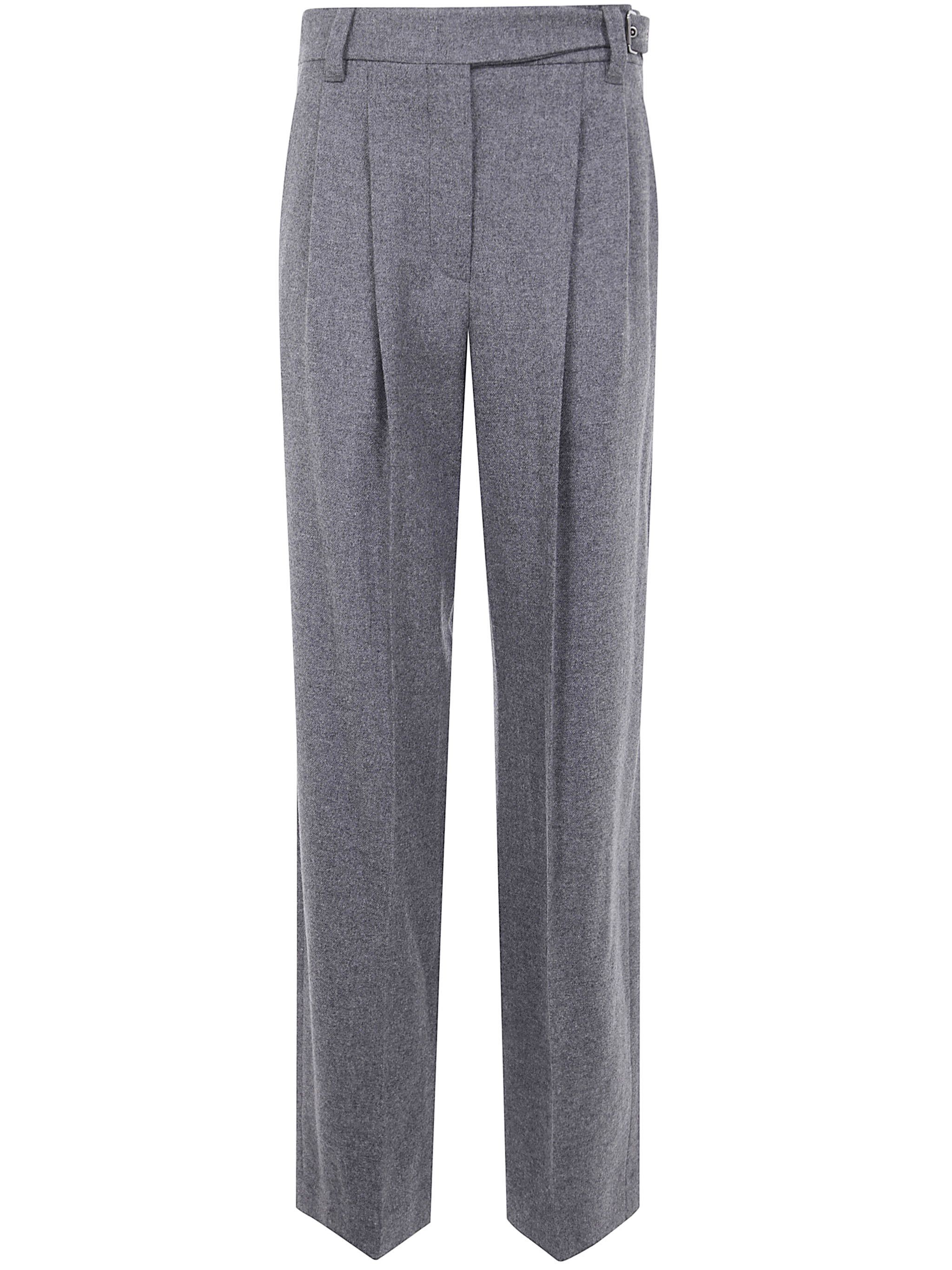 Brunello Cucinelli SUITS WIDE LEG PANTS Size 30" / US 8 / IT 44 - 1 Thumbnail