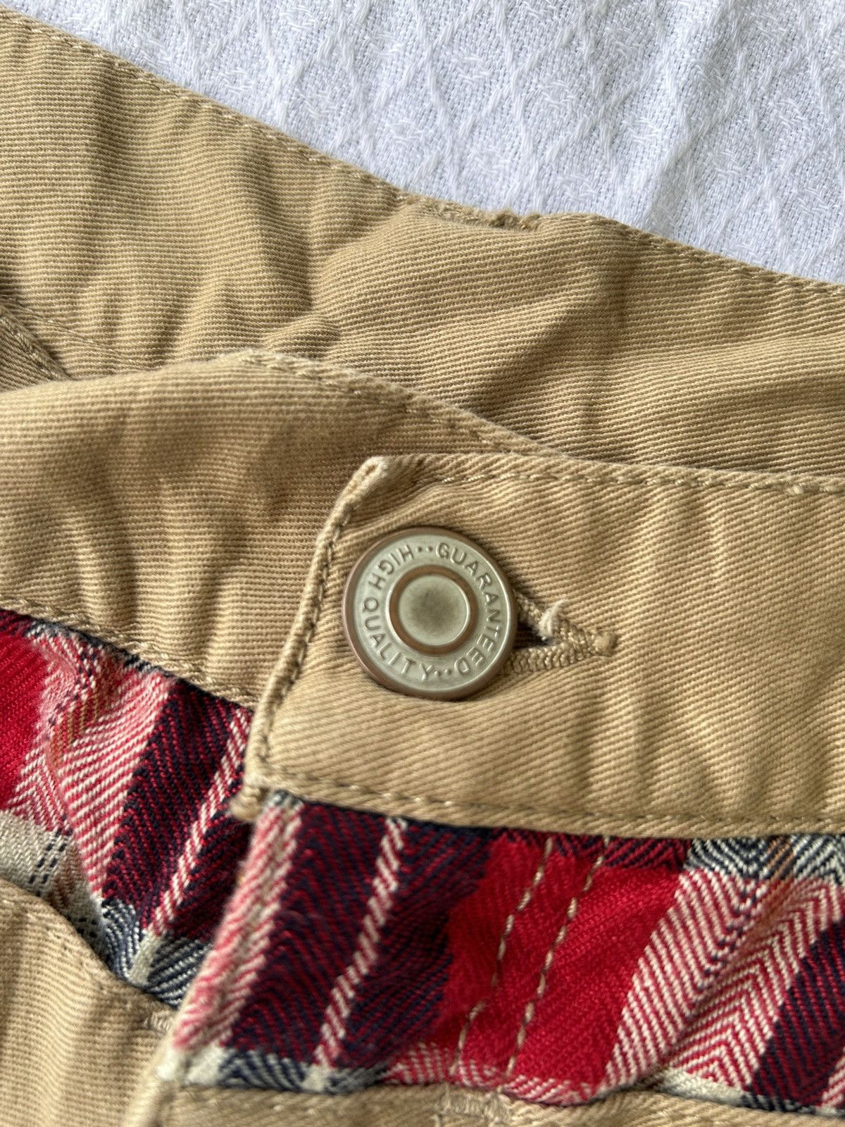 If Six Was Nine 💸BINDINGOFFER💸Double waist japanese poem casual chino pants Size US 32 / EU 48 - 7 Thumbnail