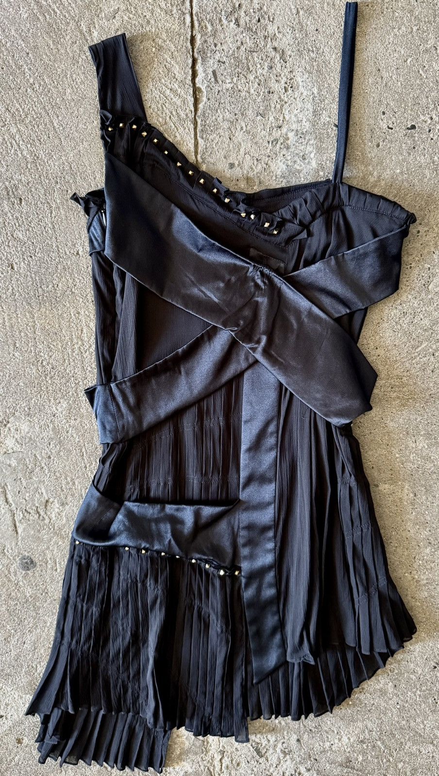 Gucci Gucci - Tom Ford - FW2003 - Cut out Silk - Evening dress Size XS / US 0-2 / IT 36-38 - 11 Thumbnail